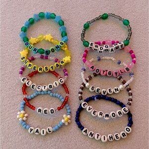 Pack of 10 Taylor Swift Bracelets